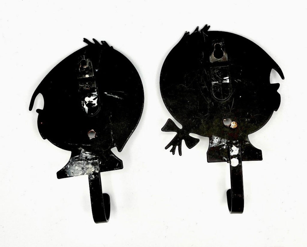 Vintage Pop Art Wall Hooks – Jip en Janneke / Fiep Westendorp Style – 1970s