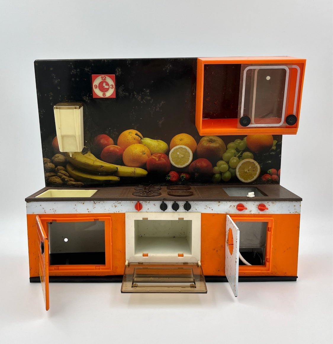 Vintage Barbie kitchen toy kitchen tin kitchen 1970s