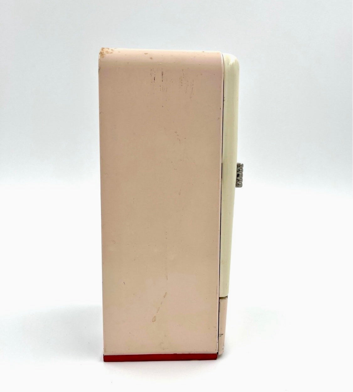 Vintage Toy Refrigerator by Lady – Tin Toy Fridge Bologna Italy 1950s
