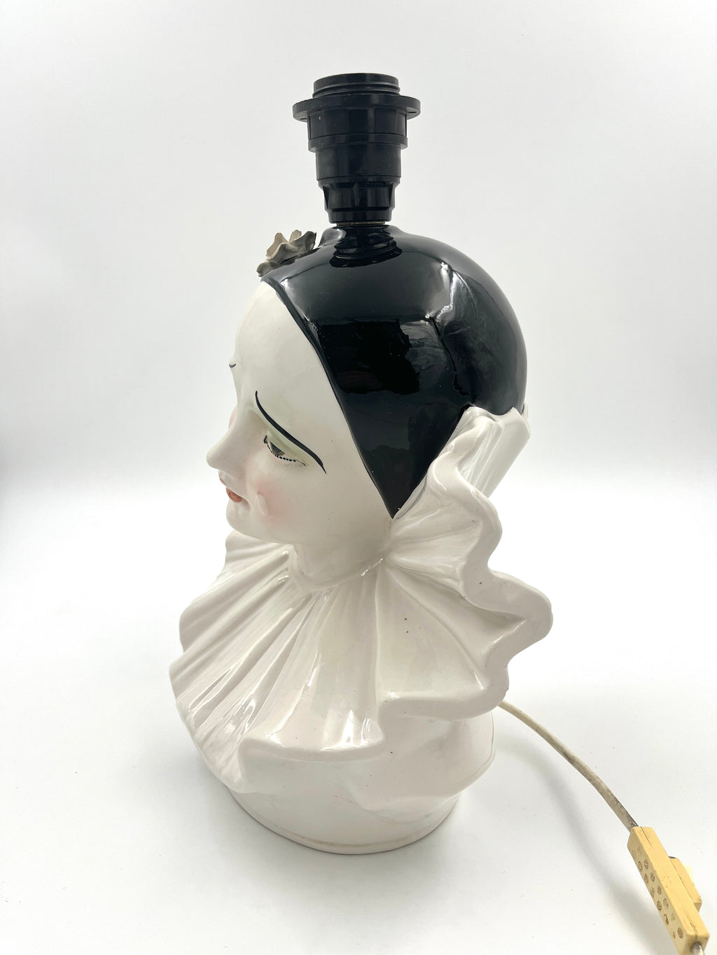 Vintage Big Pierrot Table lamp Harlequin