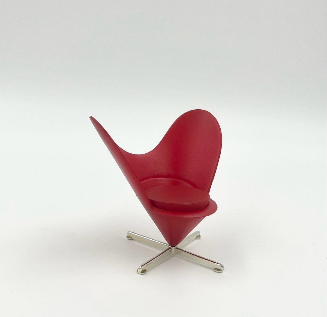 Miniatures Collection Cone Chair miniatyr stol Verner Panton 1958