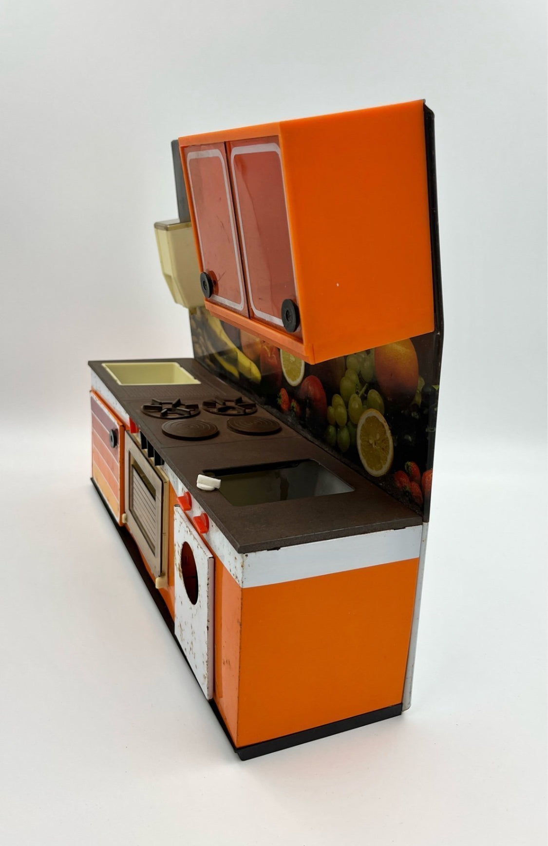 Vintage Barbie kitchen toy kitchen tin kitchen 1970s