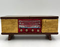 Vintage Music Box Jewelry Box Retro Radio Style 1950s