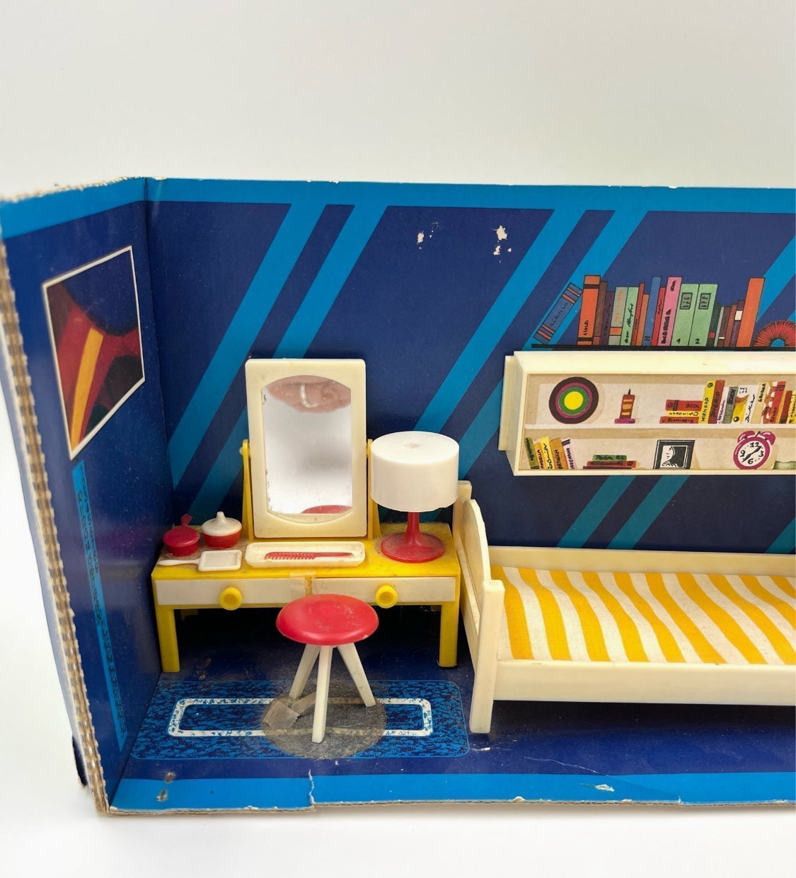 Vintage Modella bedroom youth room doll furniture ref 463/41101
