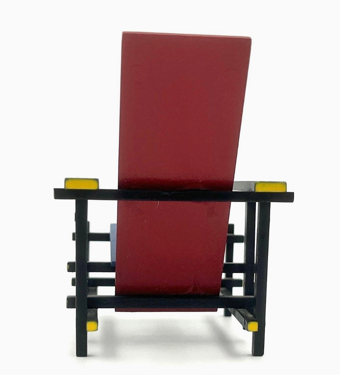 Miniatures Collection Red and Blue Chair Miniature Gerrit Rietveld 1917