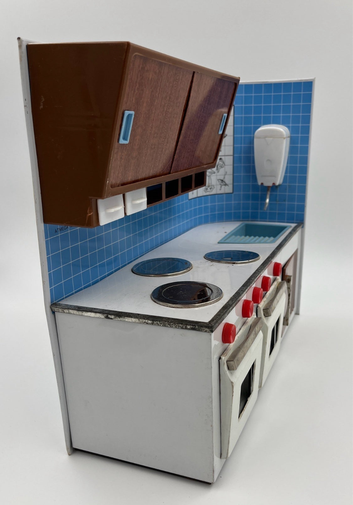 Vintage Barbie kitchen toy kitchen tin kitchen 1950s
