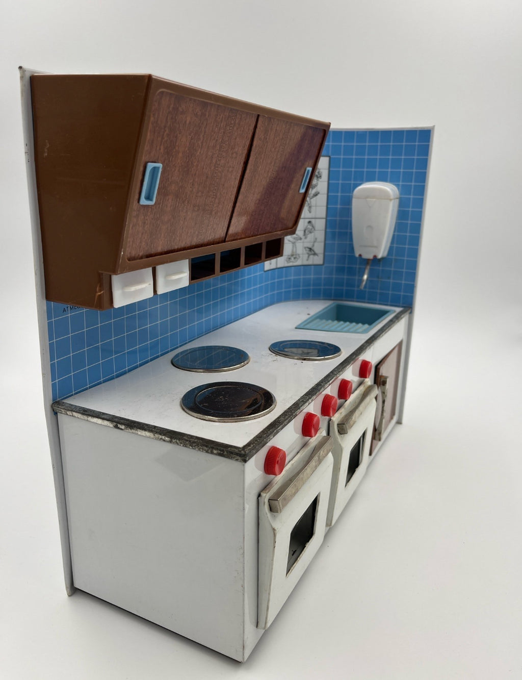 Vintage Barbie kitchen toy kitchen tin kitchen 1950s