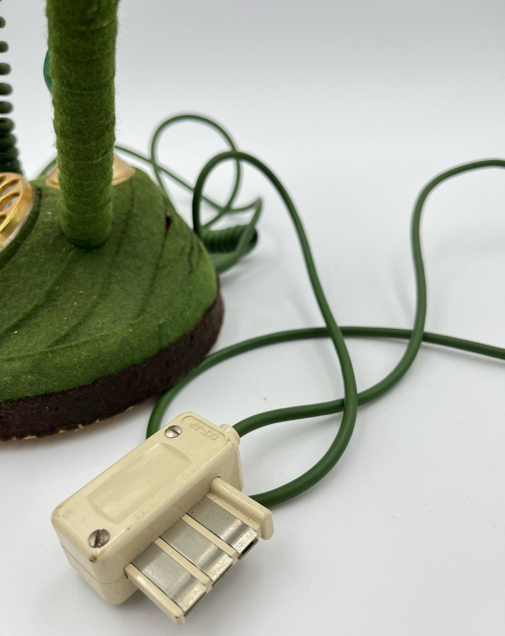 Rare Vintage 1970s Telcer Flower Telephone 18K Gold Plated – Made in Italy