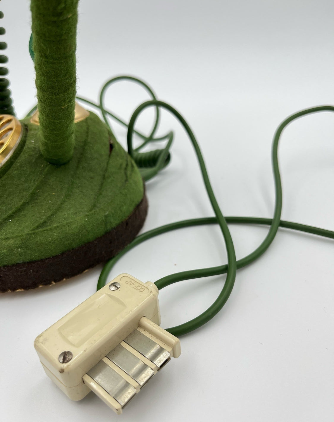 Rare Vintage 1970s Telcer Flower Telephone 18K Gold Plated – Made in Italy