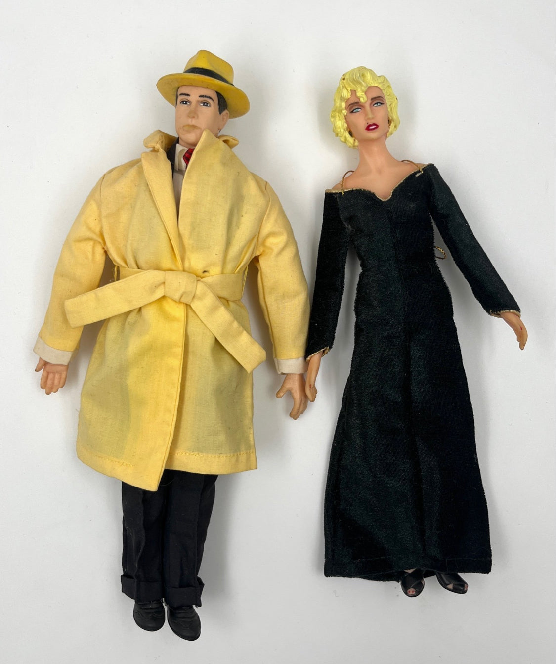 Dick Tracy & Breathless Mahoney collector dolls Disney 1990