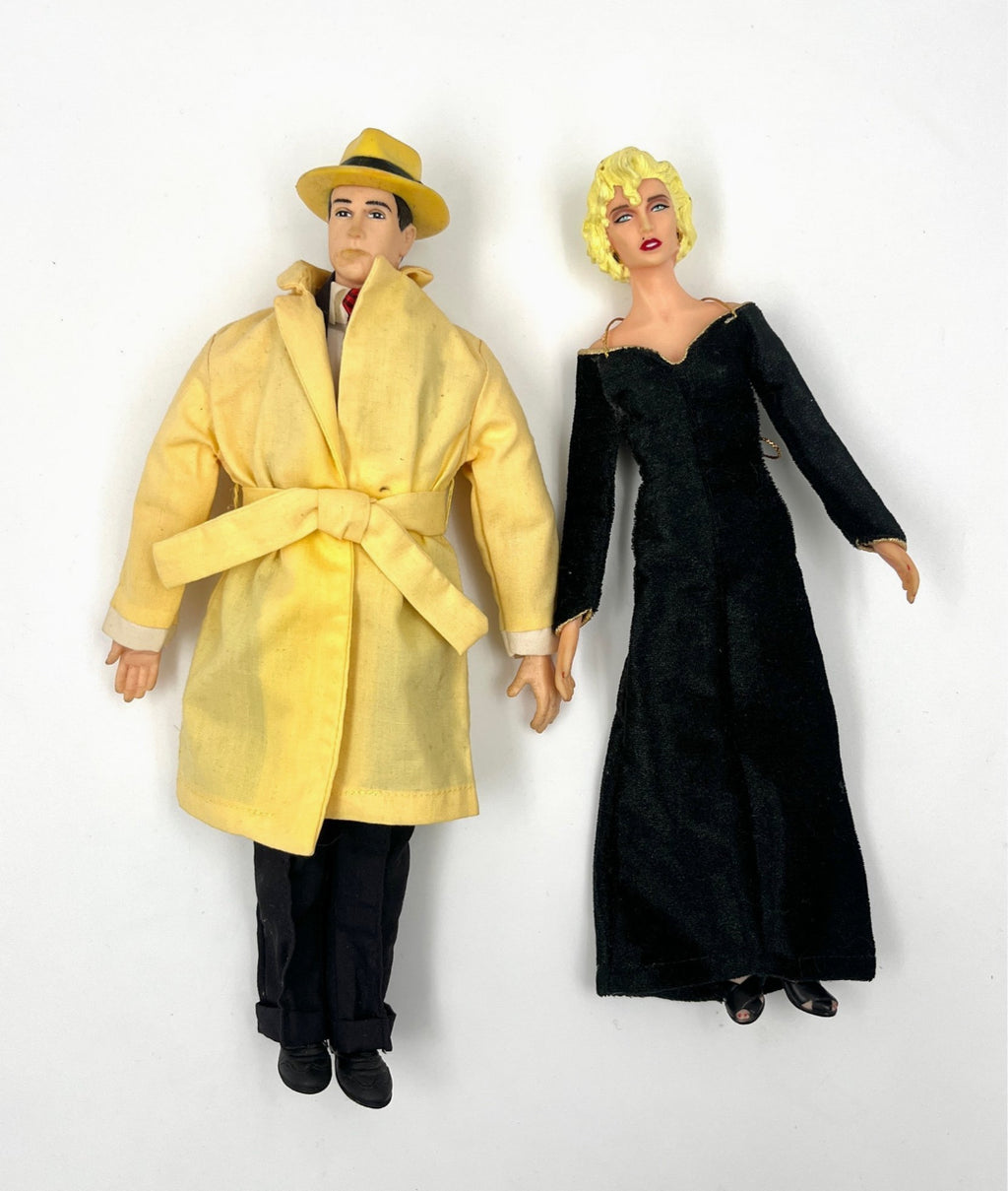 Dick Tracy & Breathless Mahoney collector dolls Disney 1990