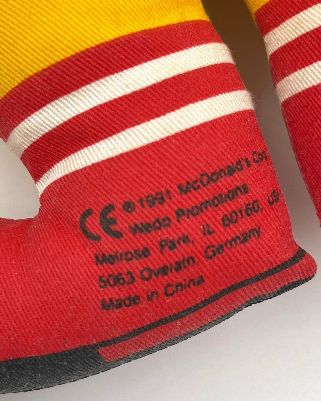 McDonald’s Vintage Ronald McDonald Plush Doll 1991