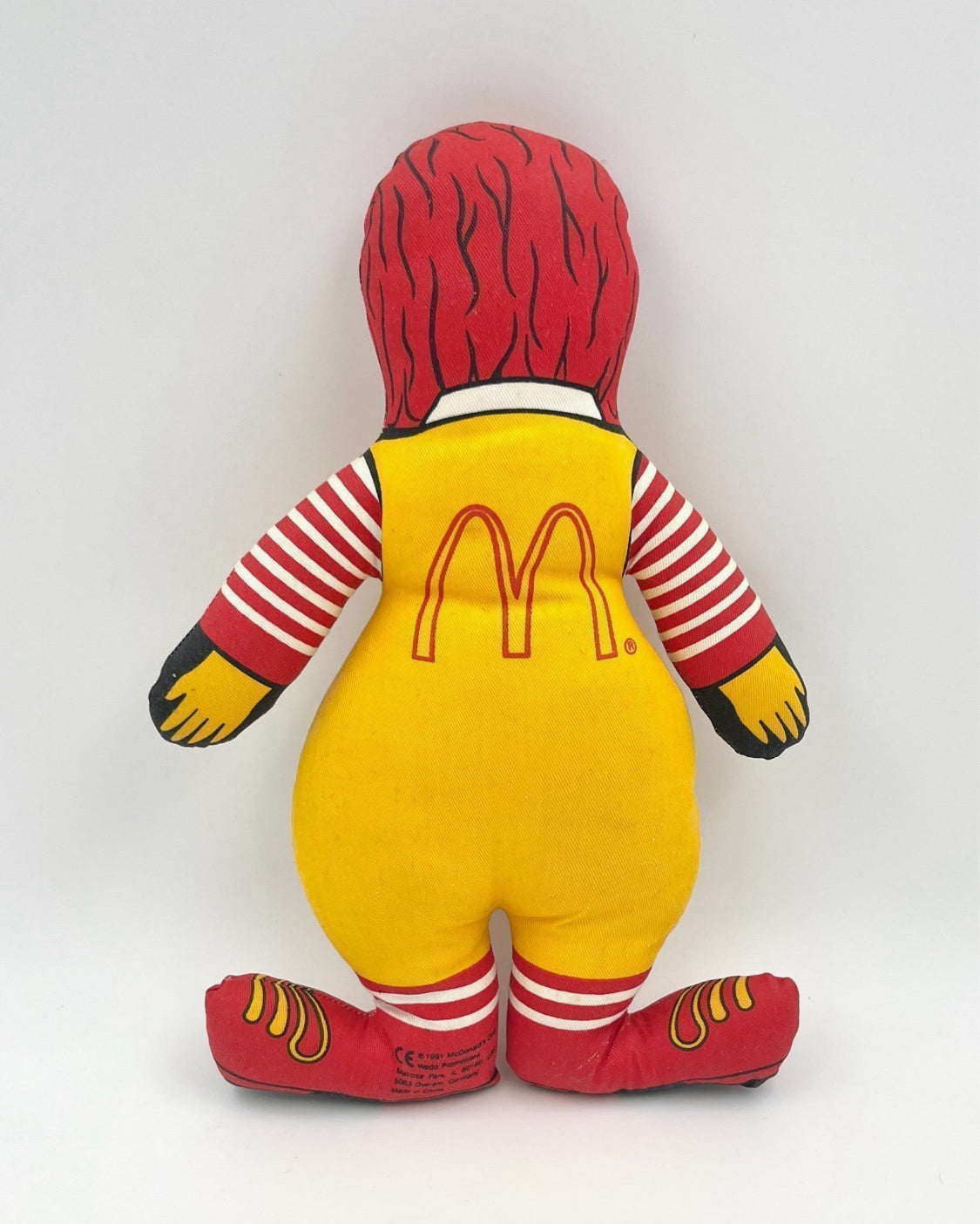 McDonald’s Vintage Ronald McDonald Plush Doll 1991