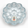 Vintage Holmegaard “Isblomst” Glass Candle Holder Sidse Werner, 1970s Danish Design