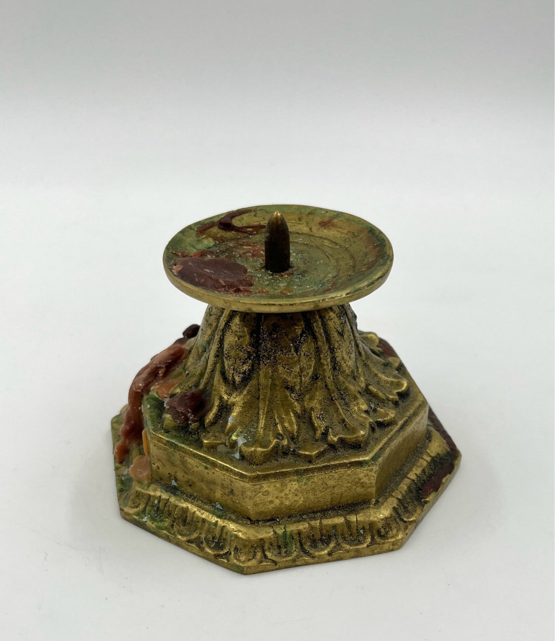 Antique Vintage Metal Candlestick Holder